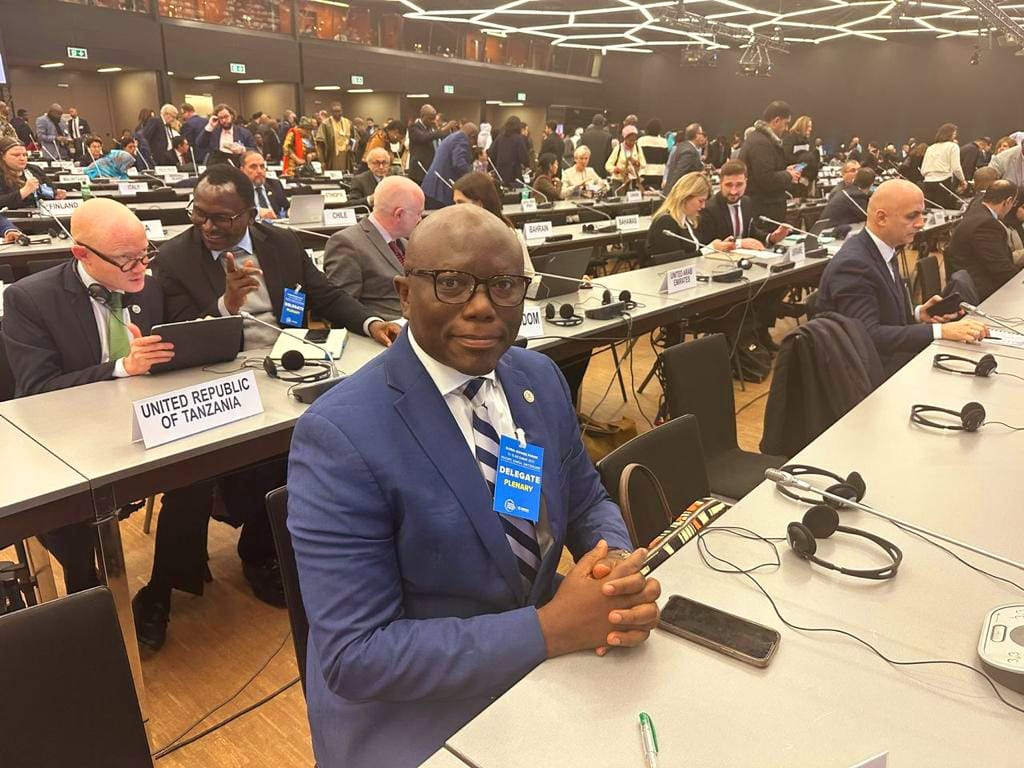 NaCSA Commissioner Ambassador Ndomahina Participates At The High Level Session Of The Second Global Refugee Forum