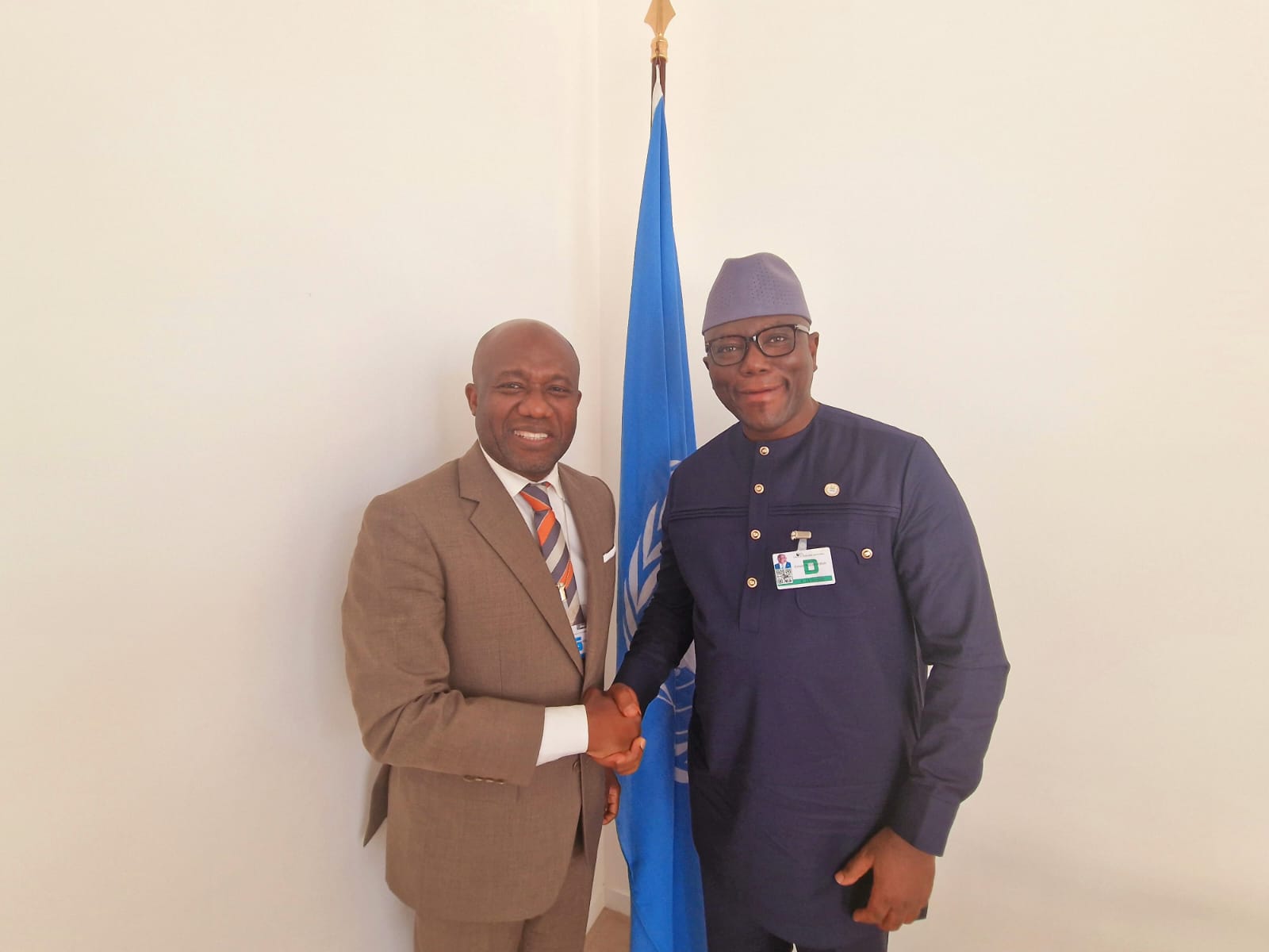 NaCSA Commissioner Meet With UNHCR Director, Regional Bureau for West & Central Africa